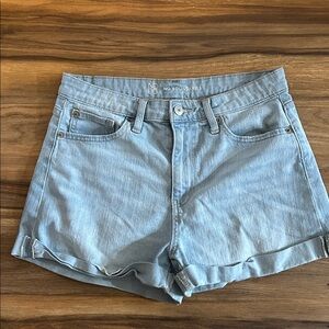 No Boundaries Sky Blue Jean Shorts